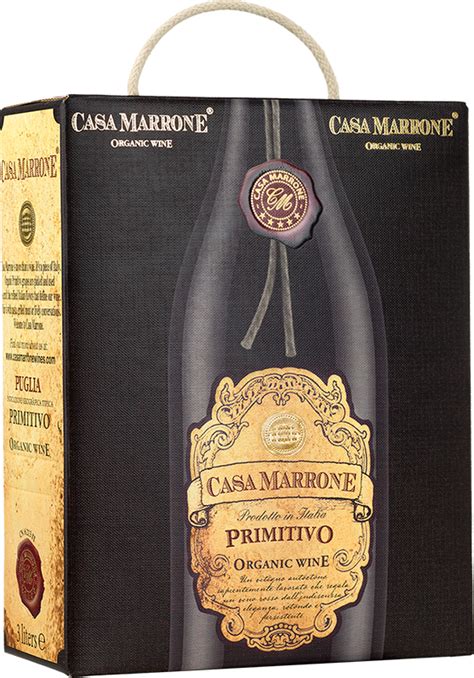 Casa Marrone Primitivo Organic Ekovin