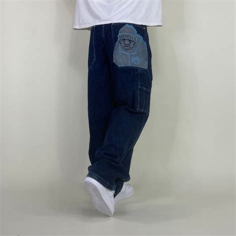 Vintage Super Sick Vintage Baggy South Pole Graffiti Style Denim Grailed