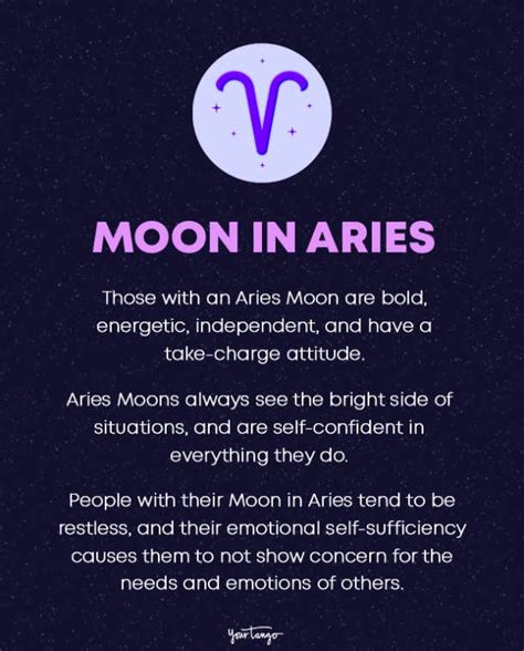 Moon In Aries Traits Characteristics And Compatibility Yourtango