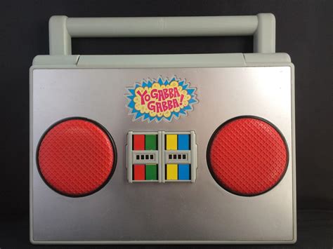 Vtech Yo Gabba Gabba Boombox Talking Learning Laptop Computer Jambox