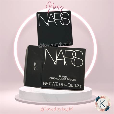 Nars Powder Blush 1 2g Shade Behave W Box Beauty Personal Care