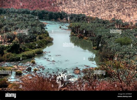 Namibia Kunene River Epupa Falls Angola Himba Tribe Africa