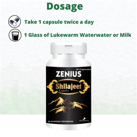 Zenius Shilajeet Capsule Sexual Power Capsule For Men Shilajit