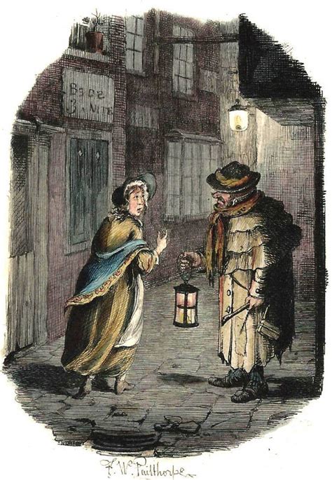 Nancy By Charles Pears — Third Illustration For The Adventures Of Oliver Twist 1912