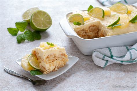 Tiramis All Ananas Goloso E Semplice Con Crema Senza Uova