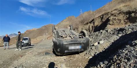 Erzurum Artvin Karayolunda Trafik Kazas Ara Takla Att Trabzon