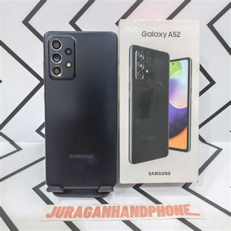 Jual Samsung A52 8 256GB 8 128GB Hp Second Seken Bekas Fullset Shopee