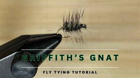 Griffiths Gnat Fly Tying Dry Fly Youtube