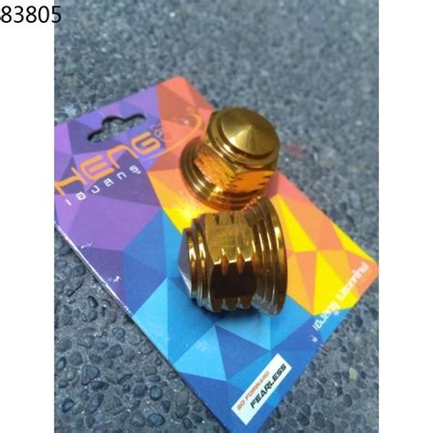 Honda Click I Accessories Heng Gold Rear Nut Honda Click Pcx Xmax