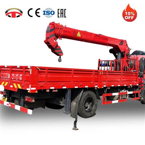 New 7 8 Ton Truck Installed Crane Telescopic Boom Stiff Arm Manipulator