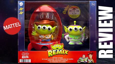 BRAND NEW Mattel Pixar Alien REMIX 2021 Toy Story Woody Buzz In