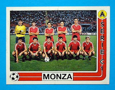 FIGURINA CALCIATORI PANINI 1986 87 Squadra MONZA N 512 NEW G3 EUR 1