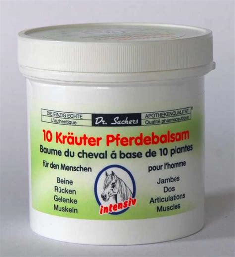 Dr Sachers 10 Kräuter Pferdebalsam 250 ml Balsam24