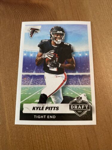 2021 Panini NFL Sticker Card Collection Kyle Pitts RC Draft Sticker