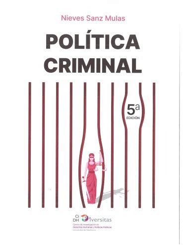 POLÍTICA CRIMINAL 5ª Edición Ratio Legis