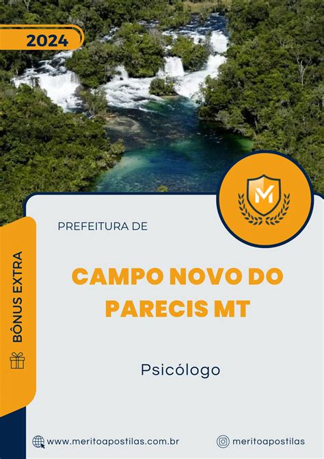 Campo Novo do Parecis MT Mérito Apostilas