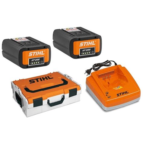 Stihl Power Box S BASIC 2x AP 200 Accu AL 301 Snellader BJC Tools