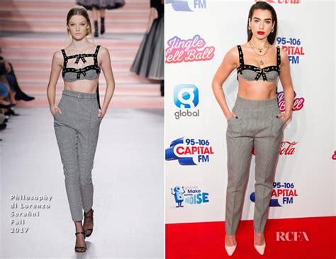 Dua Lipa In Philosophy Di Lorenzo Serafini Capital S Jingle Bell Ball