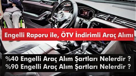 Engelli Raporu ile ÖTV indirimli araç alımı YouTube