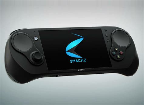 smach Z handheld games console with serious graphics power