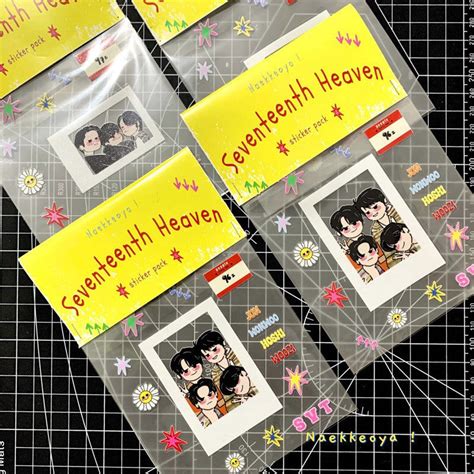 Seventeen Seventeenth Heaven Deco Sticker Pack Peanutopia