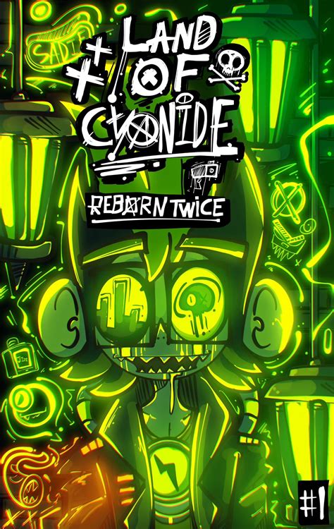 Official Land Of Cyanide comic book cover by MikeTheCreator on Newgrounds