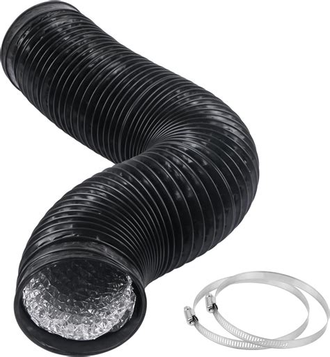 4 Inch 12 Feet Dryer Vent Hose ABuff Flexible Dryer Duct Hose 4 Layers