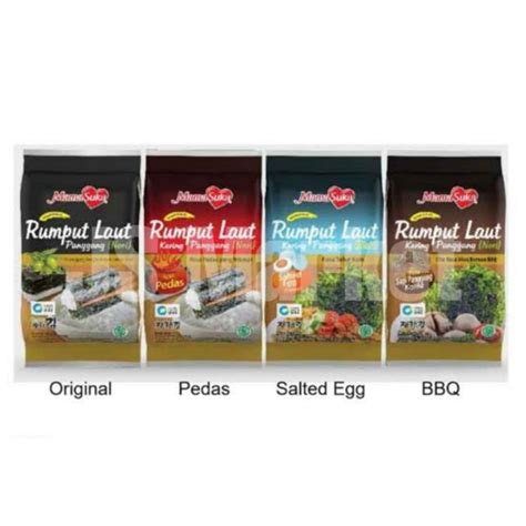 Jual Baru Rasa Rendang Rumput Laut Mama Suka Isi X Gr Shopee