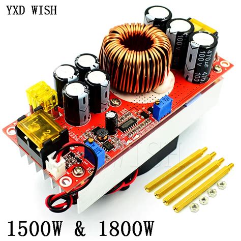 W Dc Dc Voltage Converter Cv Boost Converter Step Up Adjustable