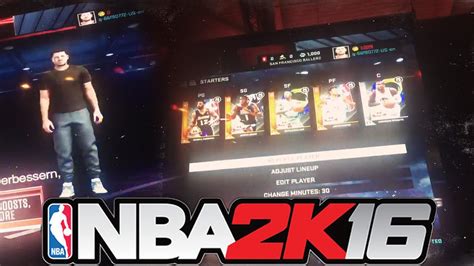 Nba 2k16 Official Leaked Myteam Mycareer All Game Modes Gameplay Footage Youtube