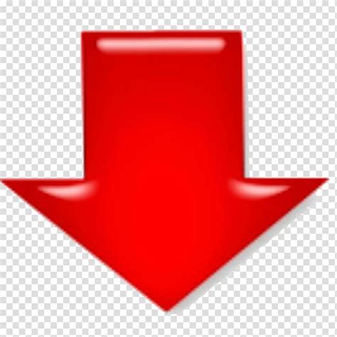 Red Arrow Down Arrow Red Arrow Transparent Background Png Clipart