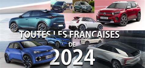 Toutes les nouveautés automobiles françaises attendues en 2024