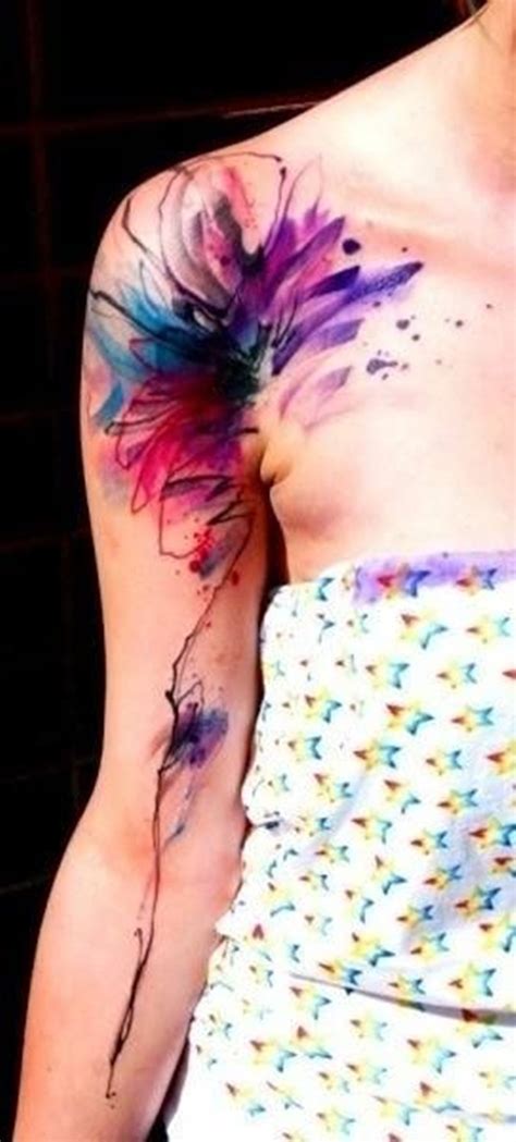 Get Colored With Amazing Colored Tattoos