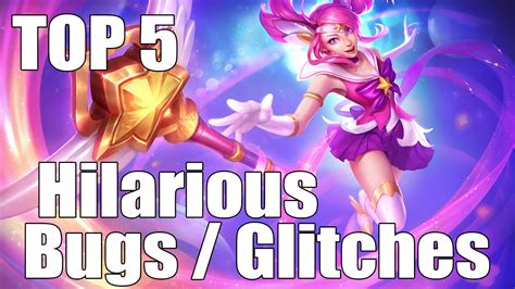 Top 5 Hilarious Bugs In League Of Legends Youtube