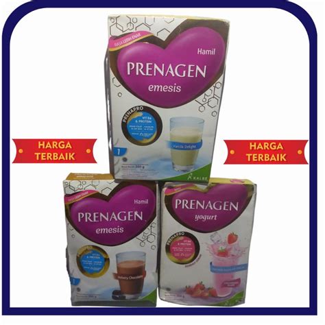 Jual Prenagen Emesis Rasa Vanilla Cokelat Strawberry 200gr Shopee