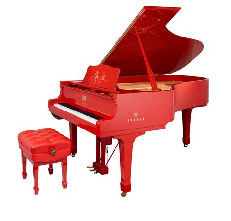 The Elton John Signature Series Limited Edition Grand Piano in Red ...