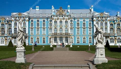 Catherine Palace in Tsarskoye Selo, Russia – Stock Editorial Photo ...