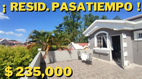 Venta De Casa En Residencial Pasatiempo Sur El Salvador Youtube