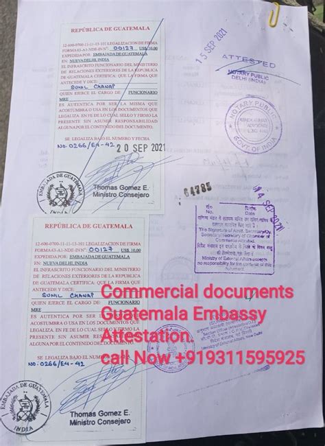 Commercial Documents Attestation Process From Myanmar Embassy