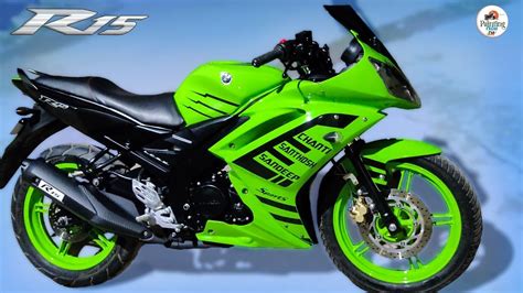 Yamaha R15 Bike Green