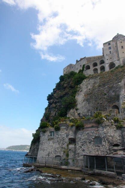 Premium Photo Inside Of Aragonese Castle On Ischia Italian Island