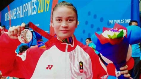 SEA Games Filipina 2019 Pewushu Sumut Rosalina Simanjuntak Sumbang