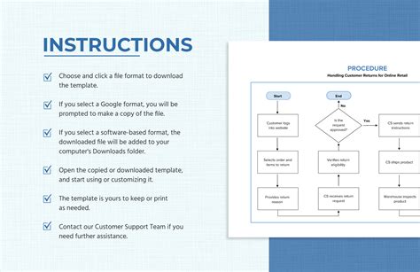 Procedure Document Template in Word, PDF, Google Docs - Download ...