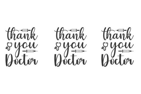 Thank You Doctor Svg Graphic By Mdabdulzabbar4 · Creative Fabrica