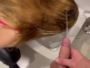 Blonde Girl Messy Amateur Piss Deepthroat With Blond FULL VIDEO ON