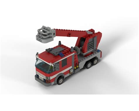 LEGO MOC-22529 Firetruck (Town > City > Fire 2019) | Rebrickable ...