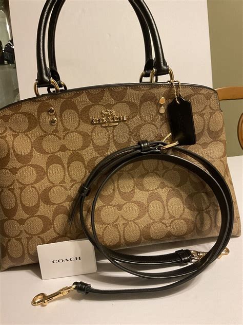 Coach Two Way Crossbody Bag Authentic Gem