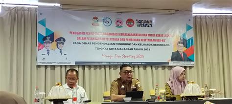 Turunkan Stunting DPPKB Makassar Dorong Penguatan Kemitraan Dukung