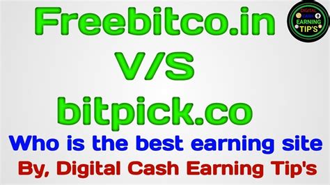 New Free Bitcoin Earning Site 2019 Site Name Bitpick Co Same To