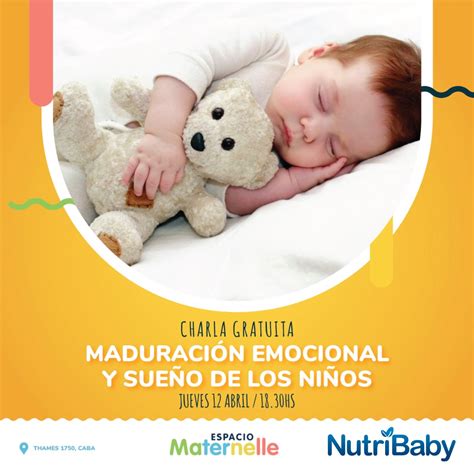 Charla Gratuita Maduración Emocional Y Sueño En Los Niños Primera